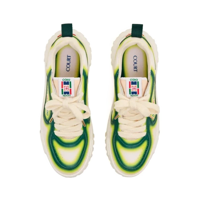 Zapatillas Court Green Fade para mujer