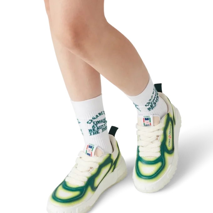 Zapatillas Court Green Fade para mujer