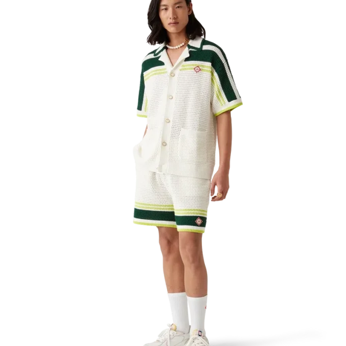 Zapatillas Court para hombre en blanco y multicolor