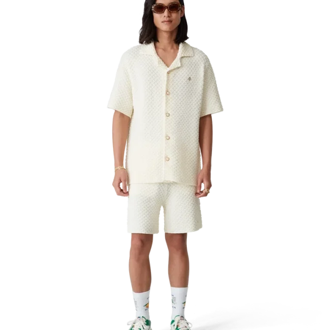 Zapatillas Court para hombre en verde y blanco