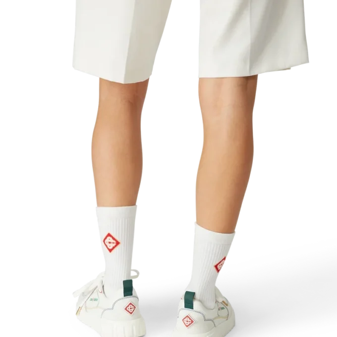 Zapatillas Court para mujer en blanco y multicolor