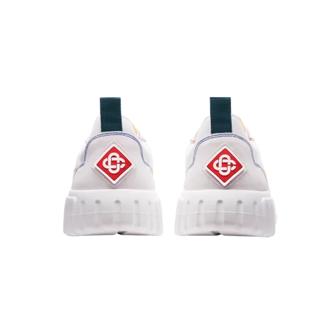 Zapatillas Court para mujer en blanco y multicolor