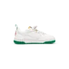 Zapatillas Court para mujer en blanco y verde