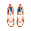 Zapatillas Court para mujer en naranja y blanco