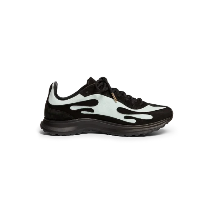 Zapatillas Stade para hombre en negro y menta