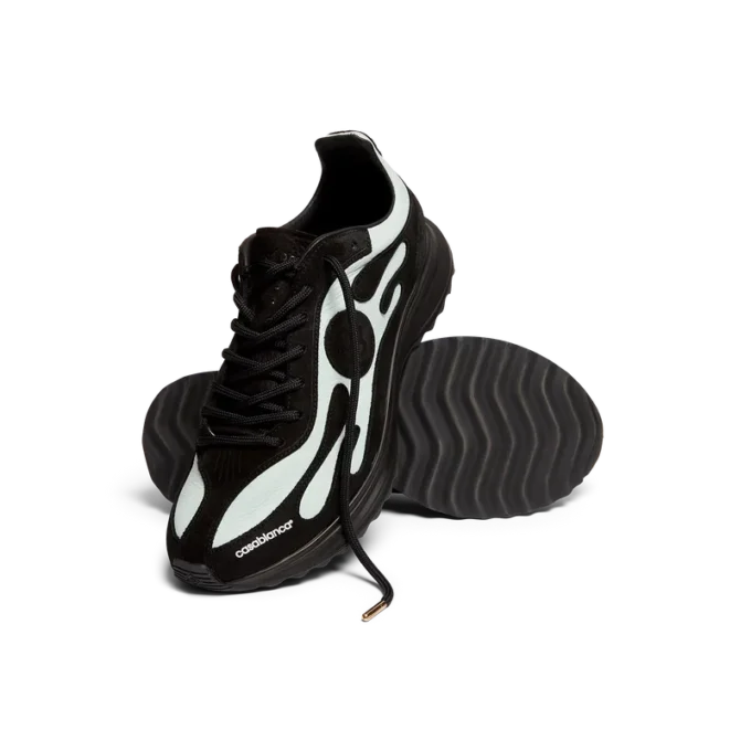 Zapatillas Stade para hombre en negro y menta